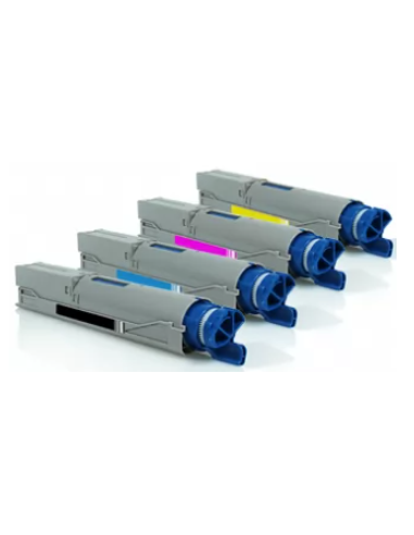 Compatible Pack 4 x Toner OKI C3300 / C3400 / C3450 / C3600