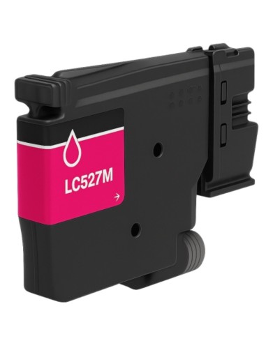 Compatible Brother LC527 Magenta Cartucho Tinta Pigmentada LC527M