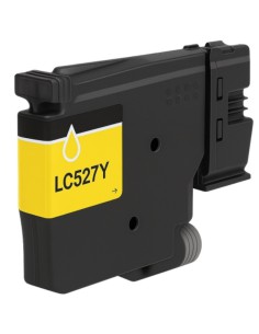 Compatible Brother LC527 Amarillo Cartucho de Tinta Pigmentada LC527Y