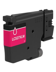 Compatible Brother LC527XL Magenta Cartucho de Tinta Pigmentada