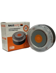 Balizauto IoT Baliza de Señalizacion de Emergencia V16 Conectada con DGT - Proteccion IP54 - Datos hasta Enero 2038