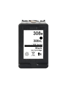 Compatible HP 308XL Negro Cartucho de Tinta 7FP22UE / 7FP21UE Alta Capacidad / Jumbo
