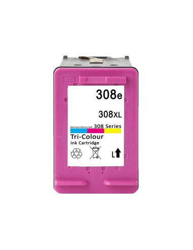 Compatible HP 308XL Color Cartucho de Tinta 7FP2UE Alta Capacidad / Jumbo