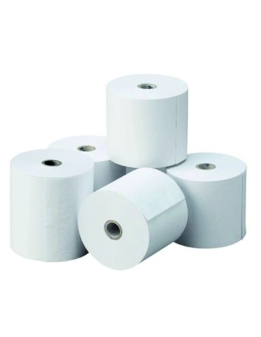 Rollo de Papel Termico 80x60x12mm, Libre de BPA, FSC