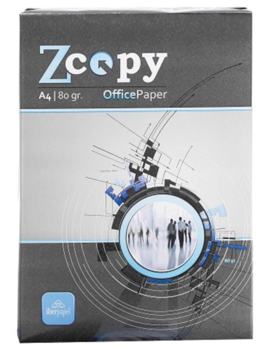 PAQUETE 500 Hojas Papel 80 gramos A4 ZCOPY CIE 146