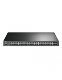 TP-LINK SWITCH GESTIONABLE L2+ JETSTREAM 52 PUERTOS GIGABIT CON 48 PUERTOS PoE+,CONTROLADOR OMADA SDN