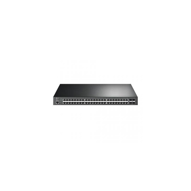TP-LINK SWITCH GESTIONABLE L2+ JETSTREAM 52 PUERTOS GIGABIT CON 48 PUERTOS PoE+,CONTROLADOR OMADA SDN
