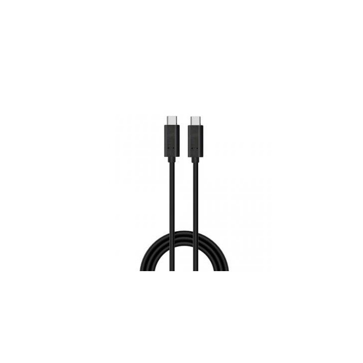 Ewent EC1046 cable USB 1 m USB 3.2 Gen 2 (3.1 Gen 2) USB C Negro