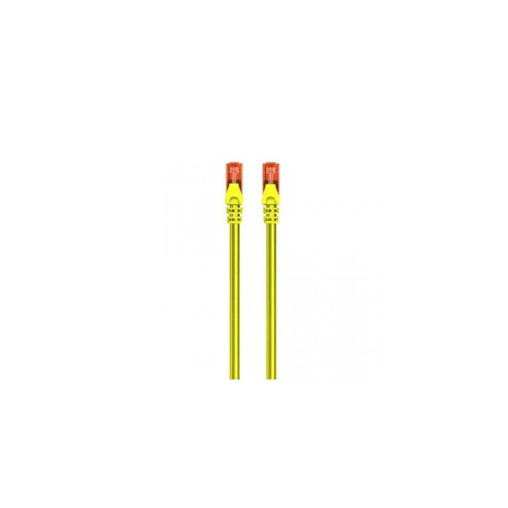 Ewent IM1011 cable de red Amarillo 1 m Cat6 U/UTP (UTP)