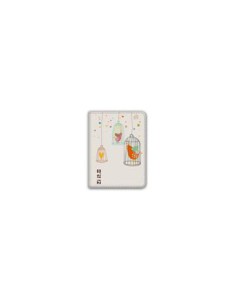 Ziron ZR152 funda para tablet 20,3 cm (8") Folio Blanco