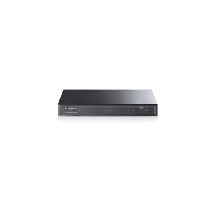 TP-LINK TL-SG2008 Gestionado Gigabit Ethernet (10/100/1000) Negro