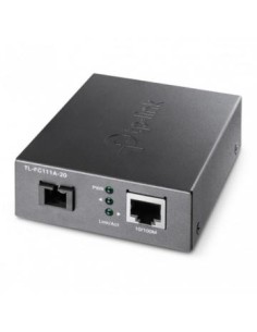 TP-LINK TL-FC111A-20 convertidor de medio 100 Mbit/s Monomodo Negro