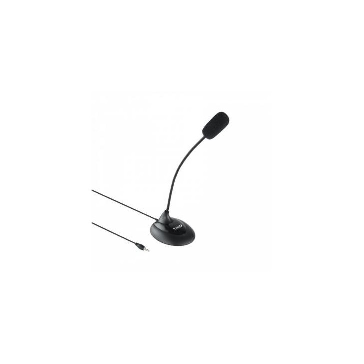 TooQ TQMM-213 micrófono Negro Micrófono para ordenador portátil