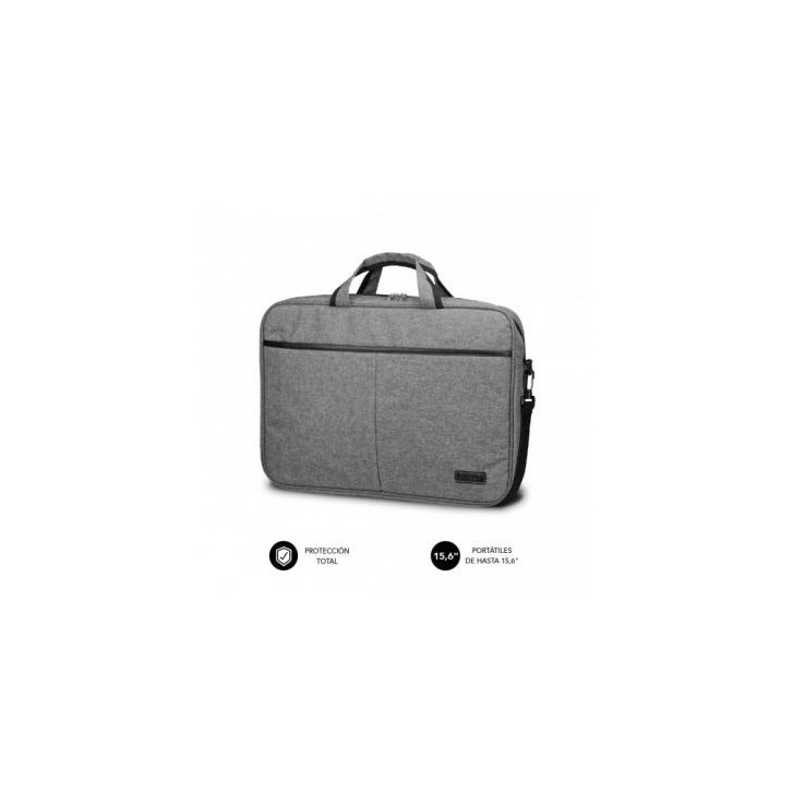 SUBBLIM Maletín Ordenador Elite Laptop Bag 15,6" Grey