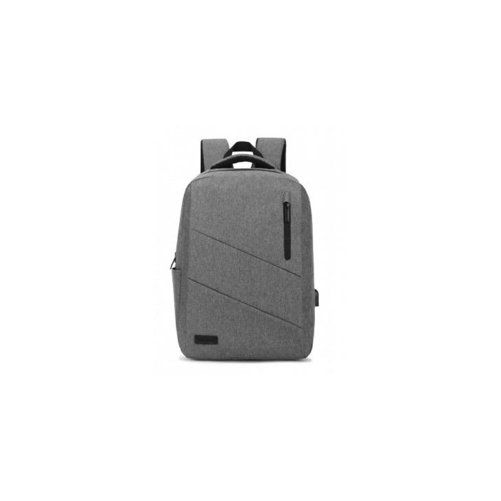SUBBLIM City Backpack maletines para portátil 39,6 cm (15.6") Mochila Gris