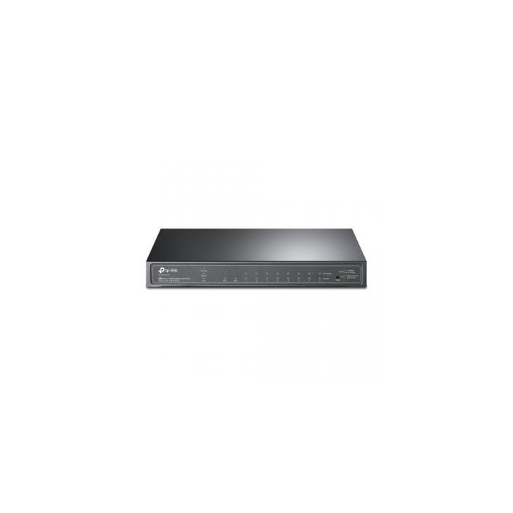 TP-LINK TL-SG2210P switch Gestionado L2/L4 Gigabit Ethernet (10/100/1000) Energía sobre Ethernet (PoE) Negro