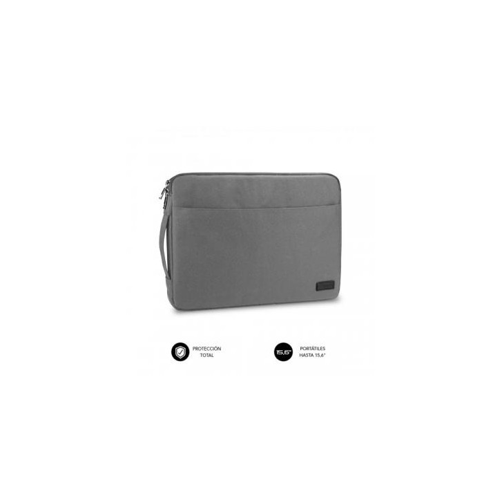 SUBBLIM Funda Ordenador Urban Laptop Sleeve 15,6" Grey