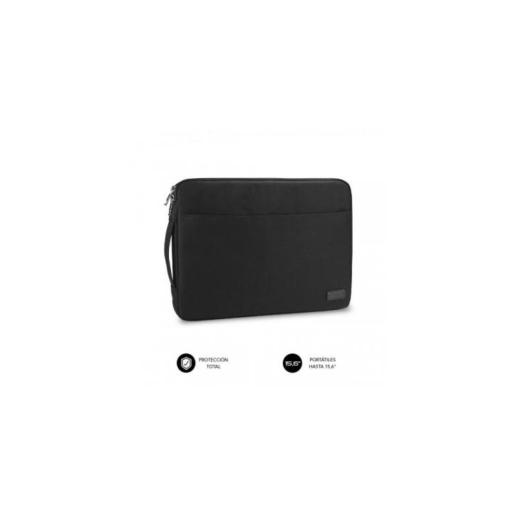 SUBBLIM Funda Ordenador Urban Laptop Sleeve 15,6" Black