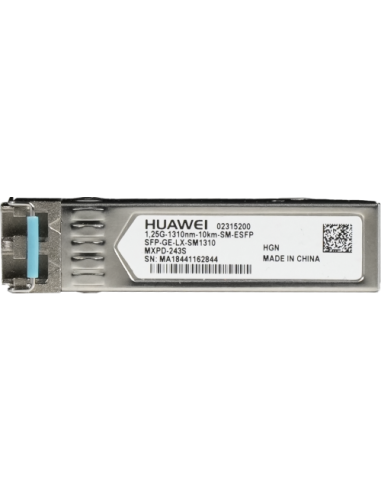 HUAWEI OPTICAL TRANSCEIVER,ESFP,GE,SINGLE-MODE MODULE(1310NM,10KM,LC)
