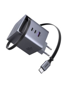 UGREEN 100W GAN FAST CHARGER WITH RETRACTABLE CABLE