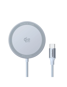 Ugreen MagFlow Smartphone Gris USB Cargador inalámbrico Auto