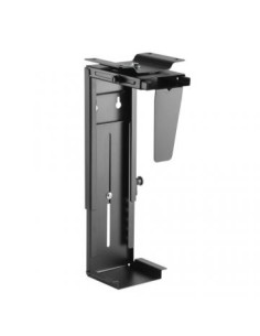 Ewent EW1293 soporte de CPU Soporte para instalación de CPU bajo mesa Negro
