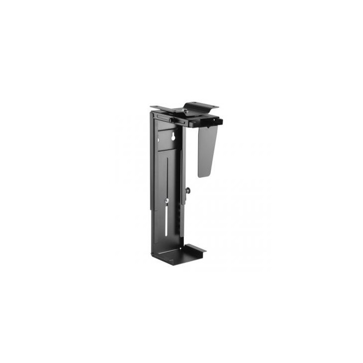 Ewent EW1293 soporte de CPU Soporte para instalación de CPU bajo mesa Negro