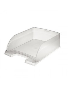 BANDEJA APILABLE JUMBO EN POLIESTIRENO FORMATO FOLIO COLOR CRISTAL LEITZ 52330003