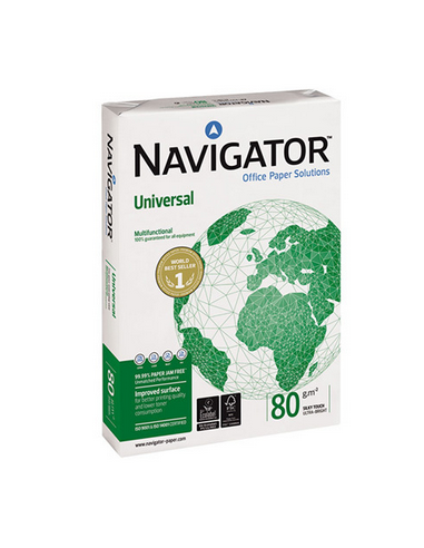 PAQUETE 500H PAPEL 80GR A3 NAVIGATOR CIE169 40003925