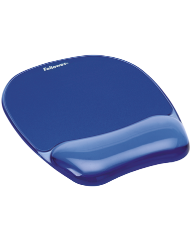 ALFOMBRILLA CON REPOSAMUÑECAS RATON GEL AZUL FELLOWES 9114120