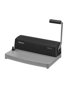 Fellowes Metal 25 Click binding machine 450 hojas Negro, Gris