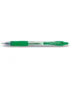BOLIGRAFO ROLLER GEL RETRAC.G-2 VERDE PILOT BL-G2-7-G