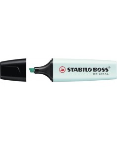 MARCADOR.FLUORESCENTE BOSS TRAZO 2/5MM. TURQUESA PASTEL STABILO 70/113