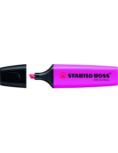 MARCADOR FLUORESCENTE BOSS ORIGINAL TRAZO 2/5MM. LILA STABILO 70/58