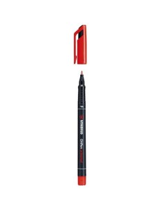 MARCADOR PERMANENTE PUNTA FINA OHPEN UNIVERSAL 0,7MM. ROJO STABILO 842/40