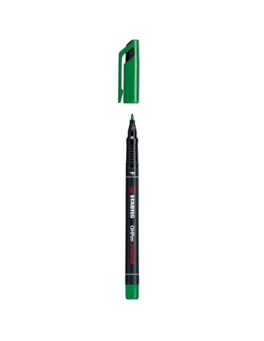MARCADOR PERMANENTE PUNTA FINA OHPEN UNIVERSAL 0,7MM. VERDE STABILO 842/36