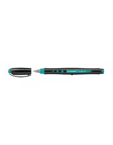 ROLLER BLACK + FINE PUNTA F PRECISION COLOR TURQUESA STABILO 1016/51