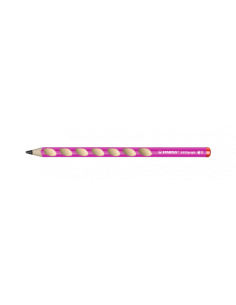 LAPIZ ERGONOMICO EASYGRAPH PARA DIESTROS HB 3,15MM. ROSA STABILO 322/01-HB