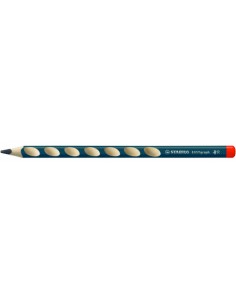 LAPIZ ERGONOMICO EASYGRAPH PARA DIESTROS HB 3,15MM. PETROLEO STABILO 322/HB
