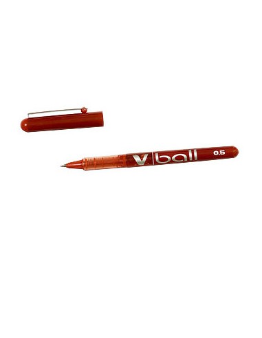 ROLLER TINTA LIQUIDA V-BALL 0.5MM ROJO PILOT BL-VB5-R