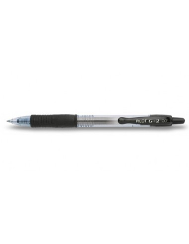 BOLIGRAFO ROLLER GEL RETRAC.G-2 NEGRO PILOT BL-G2-7-B