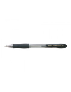 BOLIGRAFO RETRACTIL SUPERGRIP 1.0MM NEGRO PILOT BPGP-10R-M-B