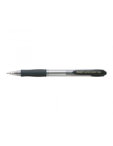 BOLIGRAFO RETRACTIL SUPERGRIP 1.0MM NEGRO PILOT BPGP-10R-M-B