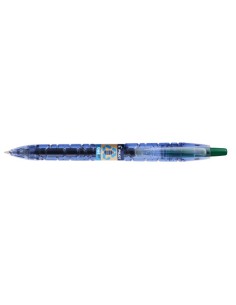 BOLIGRAFO B2P RETRACTIL VERDE PILOT BL-B2P-7-G-BG