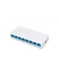 Mercusys MS108 switch Gestionado Fast Ethernet (10/100) Blanco