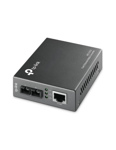 TP-LINK MC110CS convertidor de medio 1000 Mbit/s 1310 nm Negro