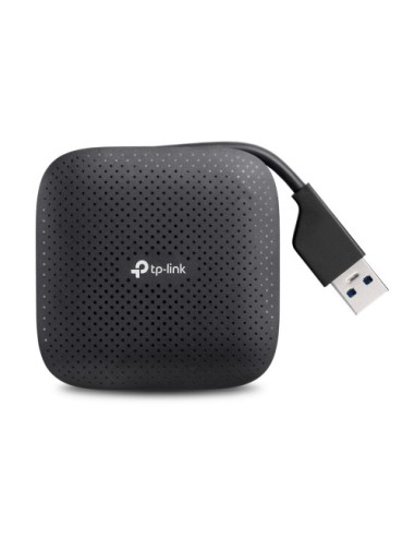 TP-LINK UH400 hub de interfaz USB 3.2 Gen 1 (3.1 Gen 1) Type-A 5000 Mbit/s Negro