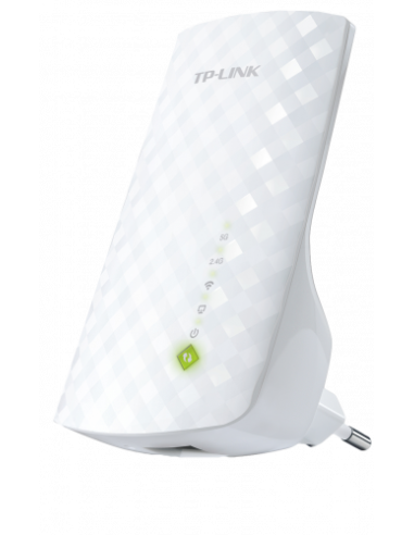 TP-LINK AC750 Repetidor de red Blanco