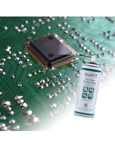 Ewent EW5614 kit de limpieza para computadora Pantallas / Plásticos, Universal Espray para limpieza de equipos 200 ml