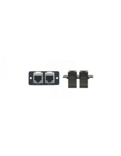 Kramer Electronics W4545(B) placa de pared y cubierta de interruptor Negro
